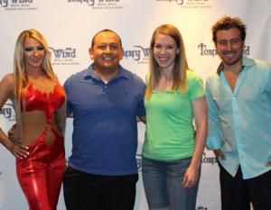 Tommy Wind with Eddie